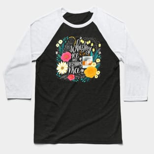 Whiskey Ice and Everything Nice Baseball T-Shirt